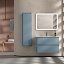 Mueble de baño Indico suspendido 2 cajones de Visobath